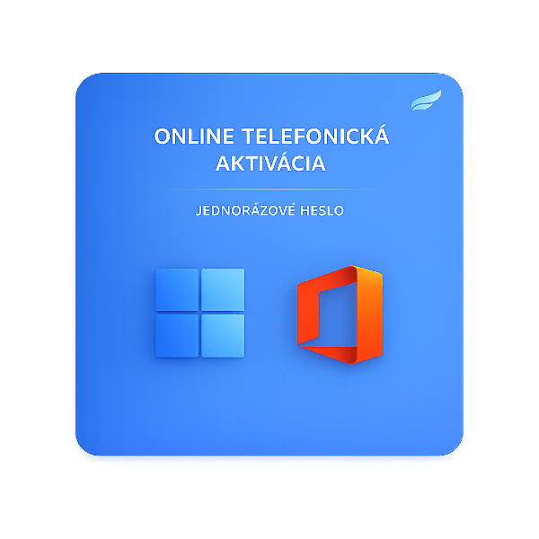 Online telefonická aktivácia Microsoft produktov