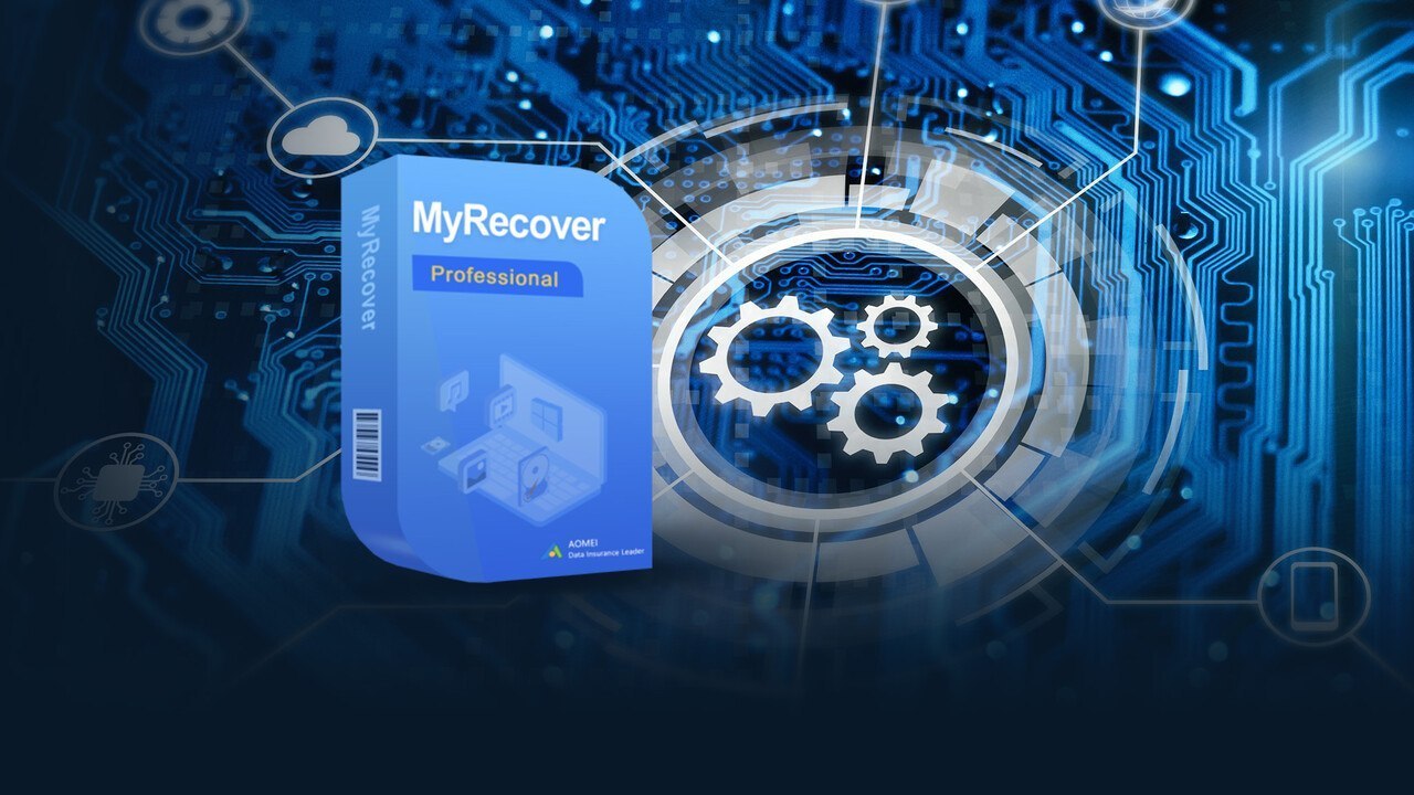 AOMEI Backupper Professional obrázok z programu v popise produktu.