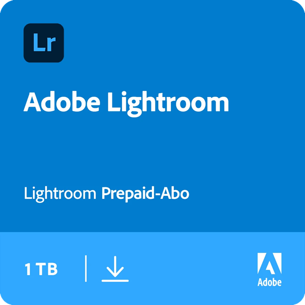Adobe Lightroom, 1 TB - 1 rok