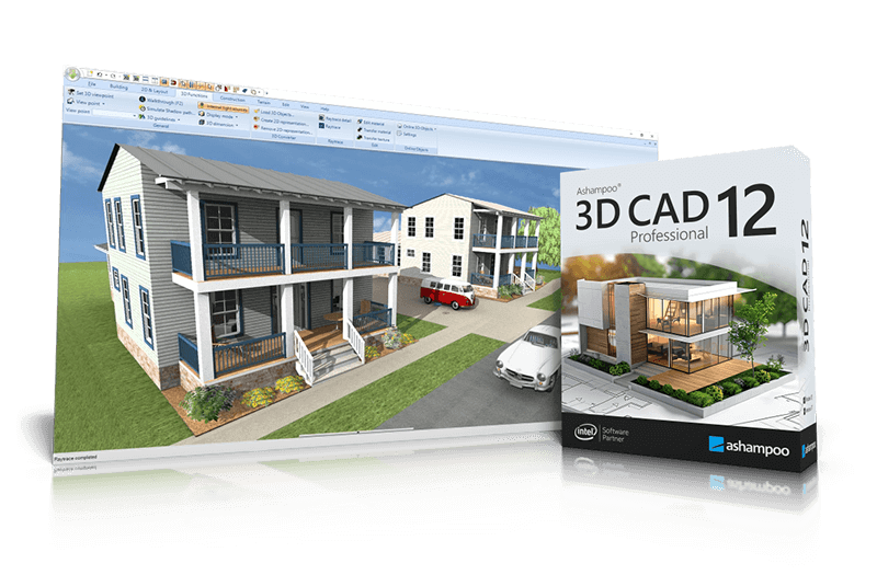 Ashampoo 3D CAD Professional 12 obrázok v popise produktu.