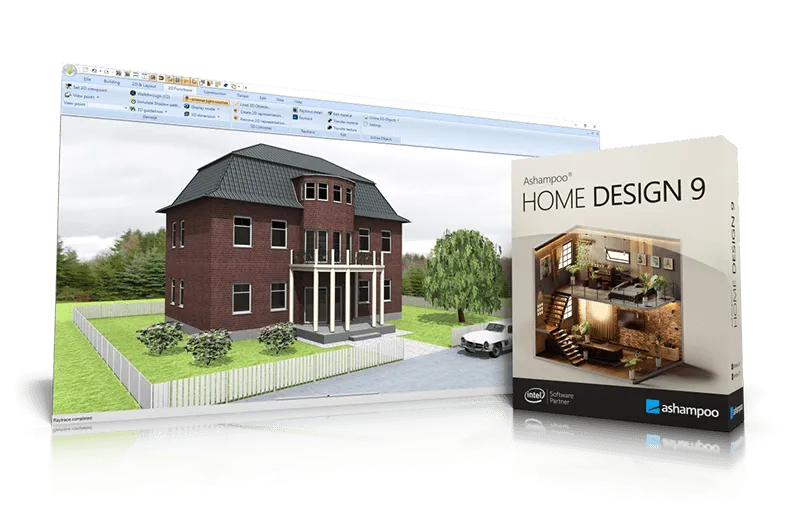 Ashampoo-Home-Design-9-program Ashampoo Home Design 9 obrázok z programu v popise produktu.