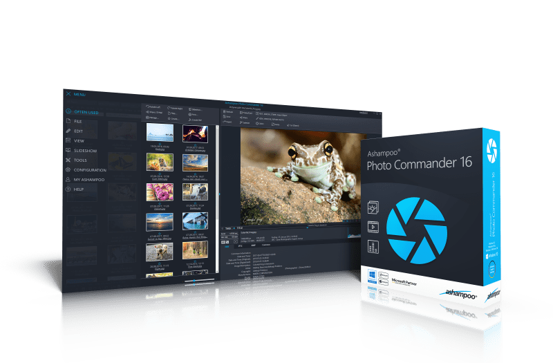 Ashampoo-Photo-Commander-16-program Ashampoo Photo Commander 16 obrázok z programu v popise produktu.