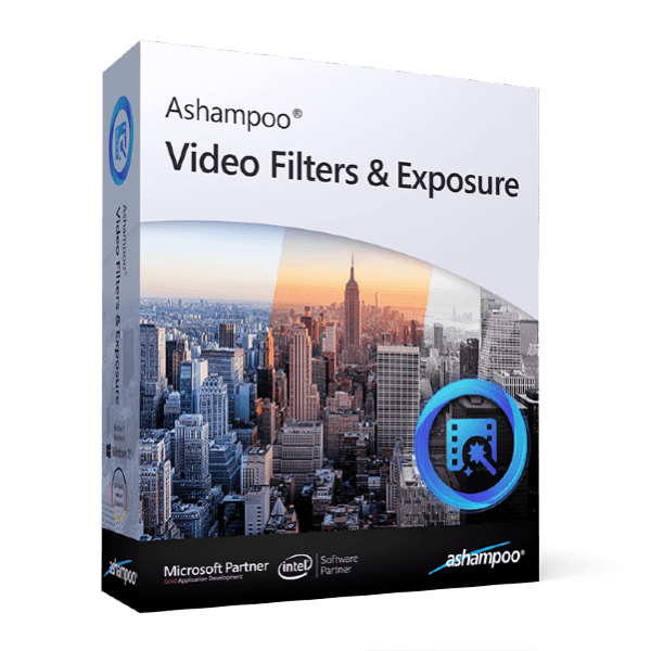 Ashampoo Video Filters and Exposure