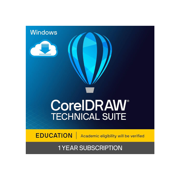 CorelDRAW Technical Suite 365 EDU - pre školy a študentov