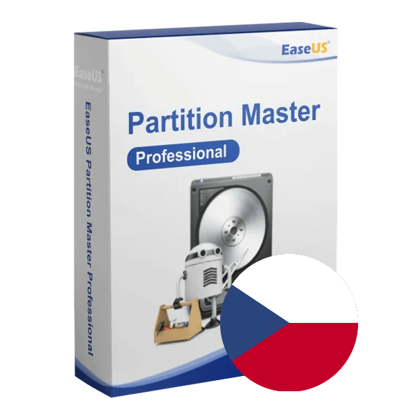 EaseUS Partition Master Professional 19 - čeština