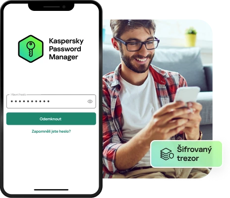Kaspersky Password Manager obrázok v popise produktu.