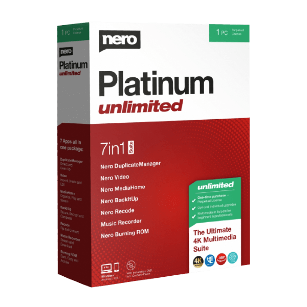 Nero-Platinum-Unlimited Nero Platinum Suite