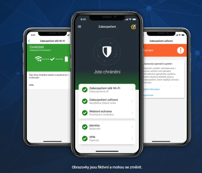 Norton 360 for Mobile obrázok v popise produktu.