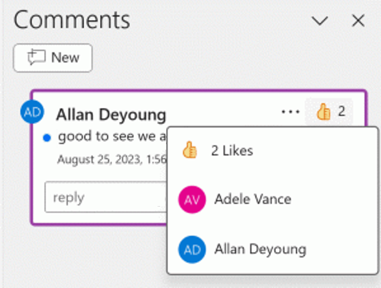 PowerPoint-2024-reakce-na-komentar Microsoft PowerPoint 2024 reakcia na komentár