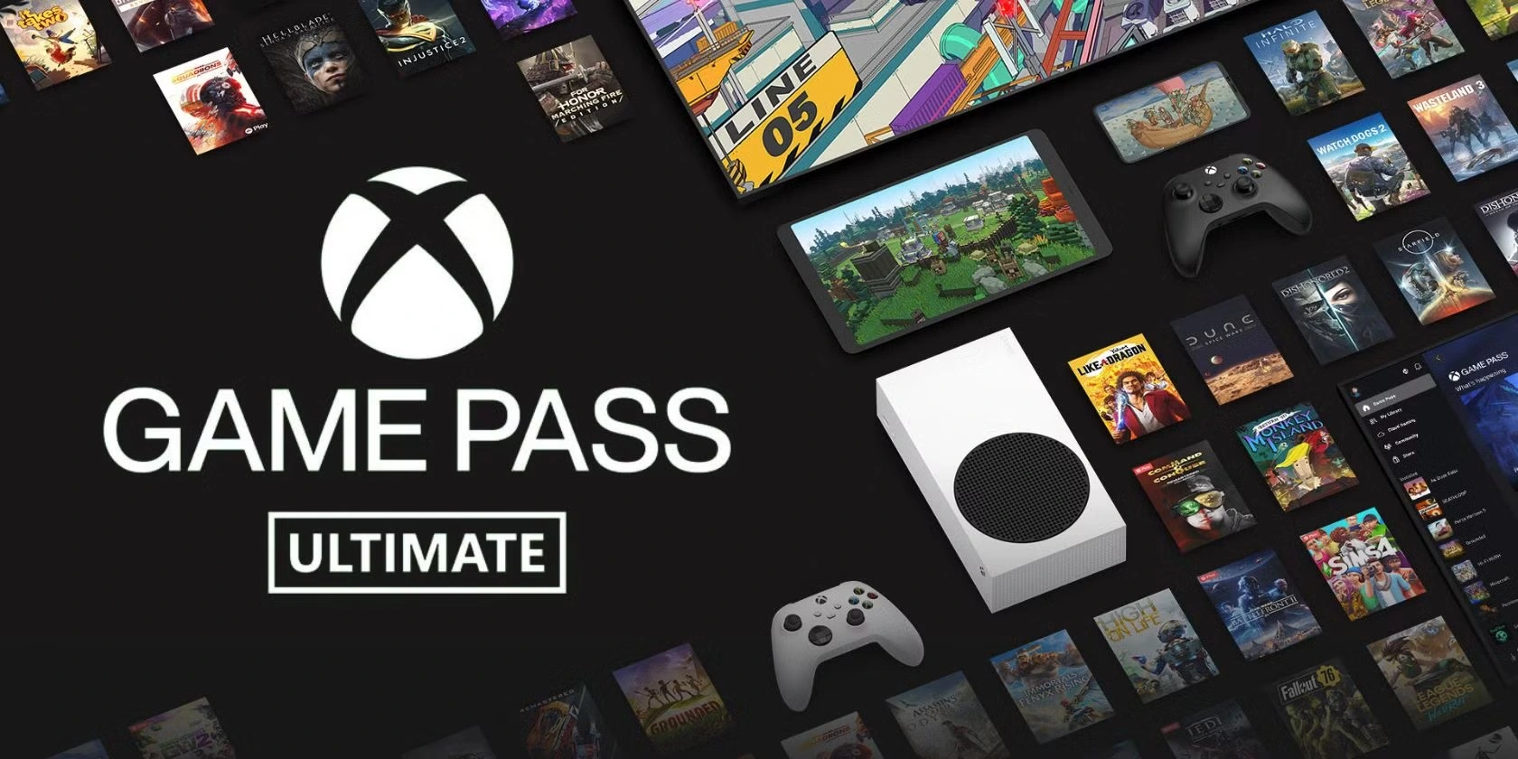 Xbox Game Pass Ultimate obrázok v popise produktu.
