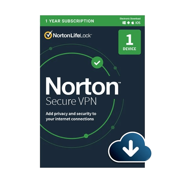 Norton Secure VPN - 1 zariadenie, 1 rok
