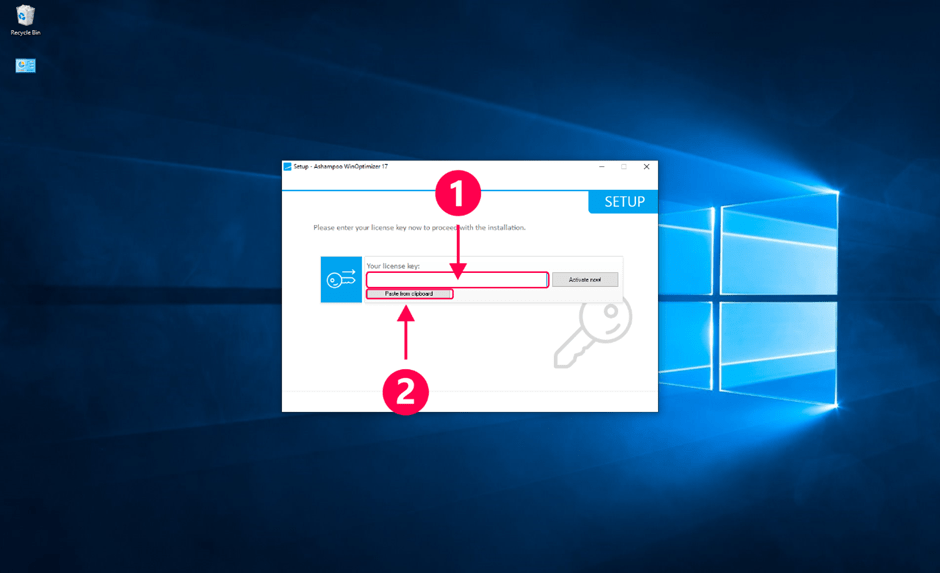 Ashampoo inštalácia