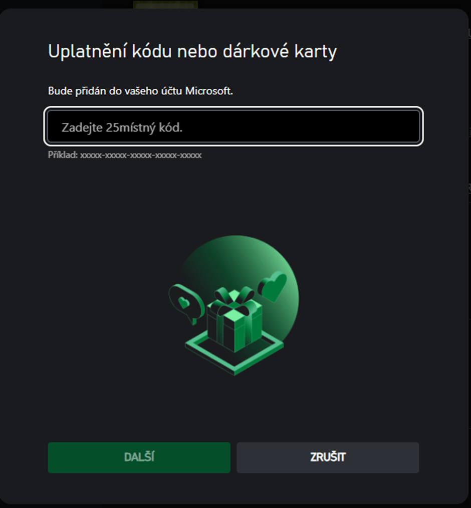 Aktivácia Xbox Game Pass
