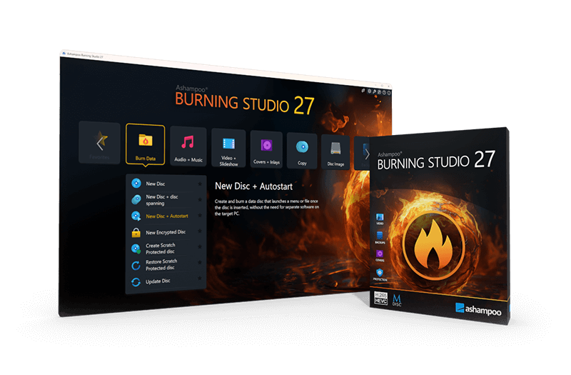 Ashampoo-Burning-Studio-27-obrazek Ashampoo Burning Studio 27 obrázok z programu v popise produktu.