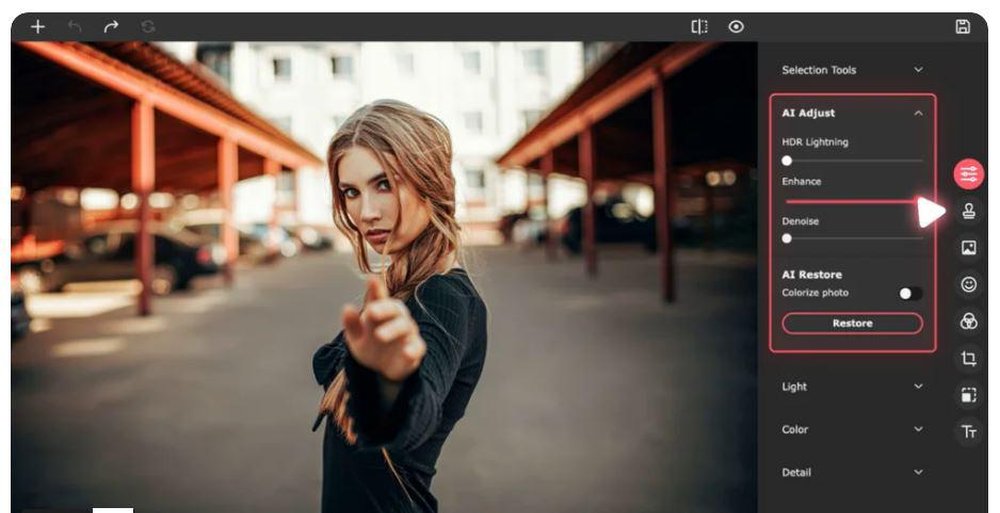 Movavi-Photo-Editor-2026-obrazek Movavi Photo Editor 2026 obrázok z programu v popise produktu.