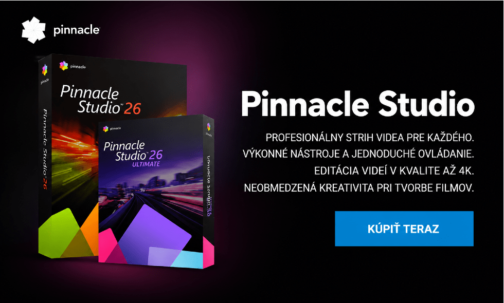 Pinnacle Studio web carousel banner
