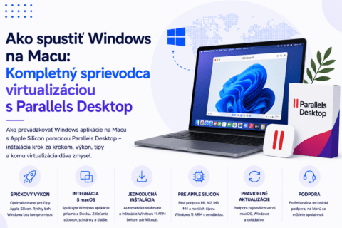 Spustenie Windows na Macu s Apple Silicon pomocou Parallels Desktop