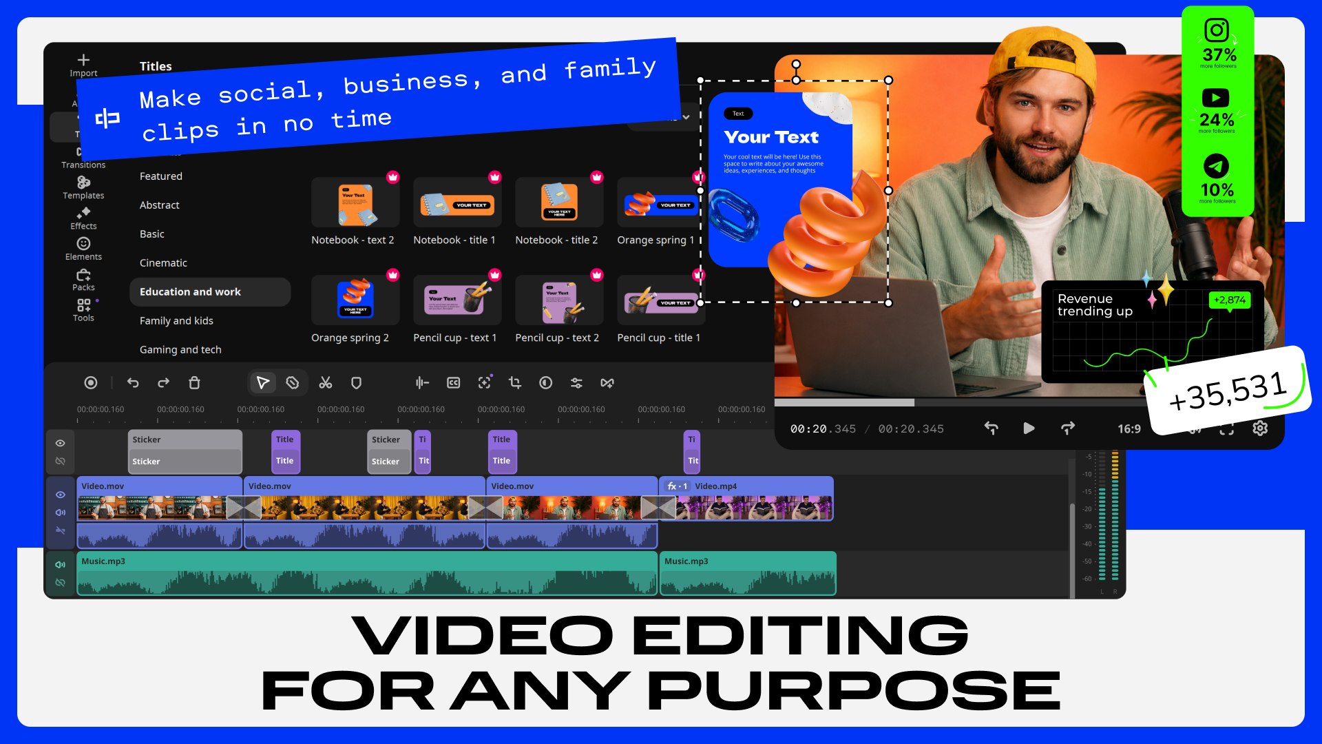 Movavi-Video-Editor-2027-obrazek Movavi Video Editor 2027 obrázok v popise produktu.